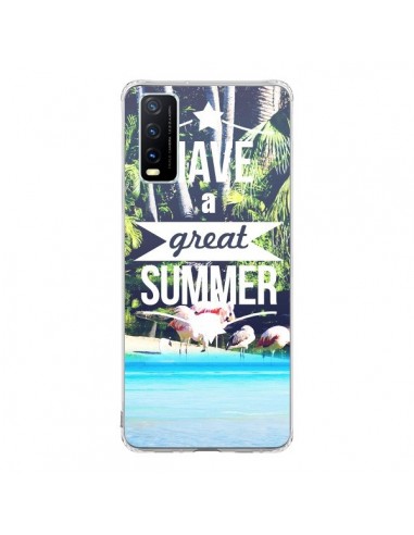 Coque Vivo Y20S Have a Great Summer Eté - Eleaxart