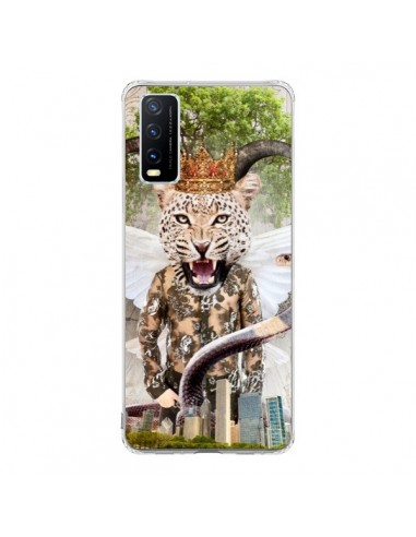 Coque Vivo Y20S Hear Me Roar Leopard - Eleaxart