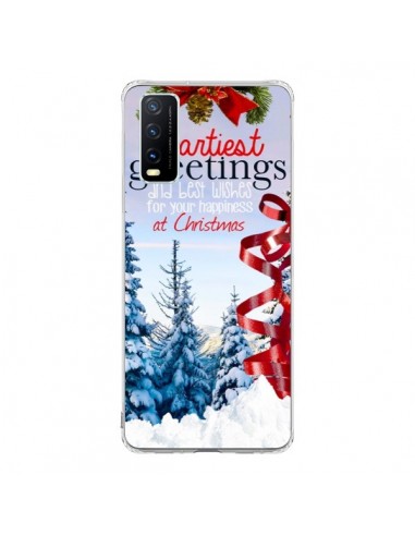 Coque Vivo Y20S Voeux Joyeux Noël - Eleaxart