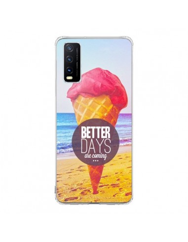 Coque Vivo Y20S Glace Ice Cream _té - Eleaxart