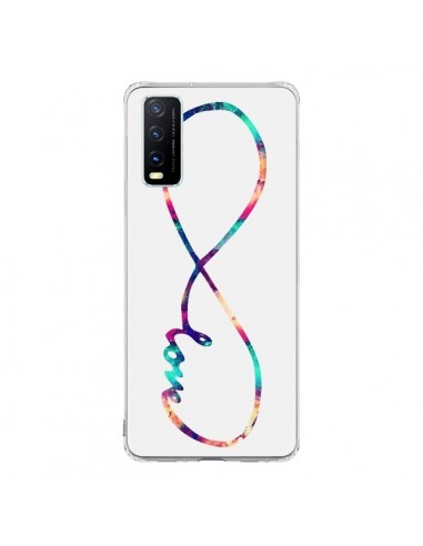 Coque Vivo Y20S Love Forever Infini Couleur - Eleaxart