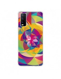 Coque Vivo Y20S Acid Blossom Fleur - Eleaxart