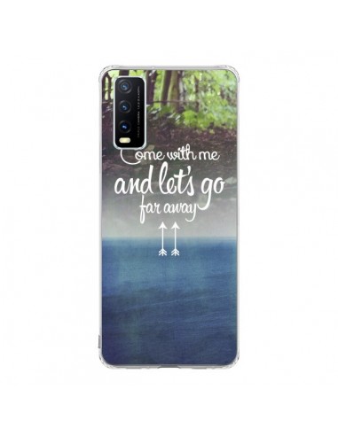 Coque Vivo Y20S Let's Go Far Away Forest Foret - Eleaxart