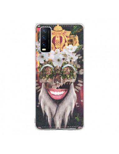 Coque Vivo Y20S My Best Costume Roi King Monkey Singe Couronne - Eleaxart