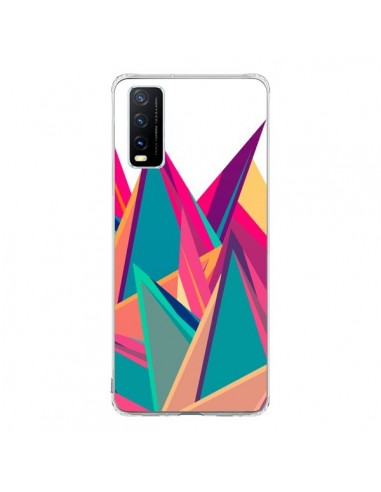 Coque Vivo Y20S Triangles Intensive Pic Azteque - Eleaxart