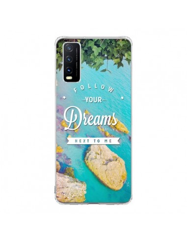 Coque Vivo Y20S Follow your dreams Suis tes rêves Islands - Eleaxart