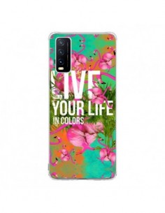 Coque Vivo Y20S Live your Life - Eleaxart