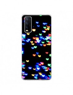 Coque Vivo Y20S Heart Coeurs Muticolores -  Léa Clément