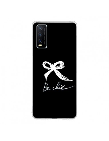 Coque Vivo Y20S Be Chic Noeud Papillon Blanc -  Léa Clément