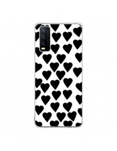 Coque Vivo Y20S Coeur Noir - Project M