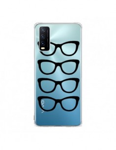 Coque Vivo Y20S Sunglasses Lunettes Soleil Noir...