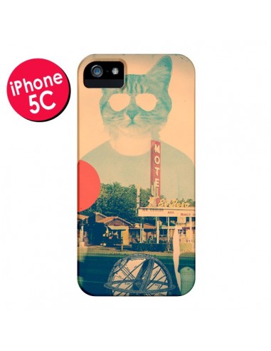 Coque Chat Fashion The Cat pour iPhone 5C - Ali Gulec