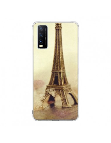 Coque Vivo Y20S Tour Eiffel Vintage - Irene Sneddon