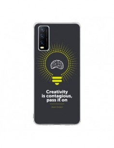 Coque Vivo Y20S Creativity is contagious, Einstein - Shop...