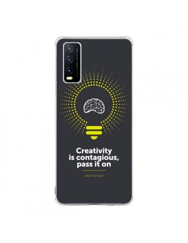 Coque Vivo Y20S Creativity is contagious, Einstein - Shop Gasoline