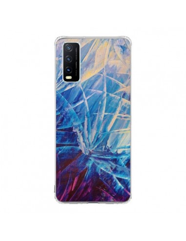 Coque Vivo Y20S Fleurs Violettes françaises - Ebi Emporium