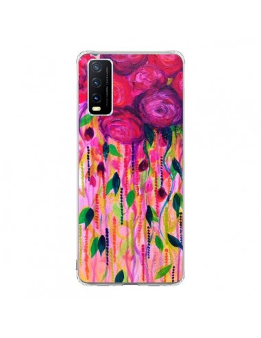 Coque Vivo Y20S Roses Rouges - Ebi Emporium