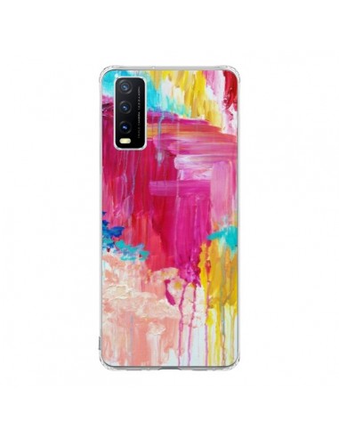 Coque Vivo Y20S Elated Peinture - Ebi Emporium