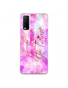 Coque Vivo Y20S Je t'aime I Love You - Ebi Emporium