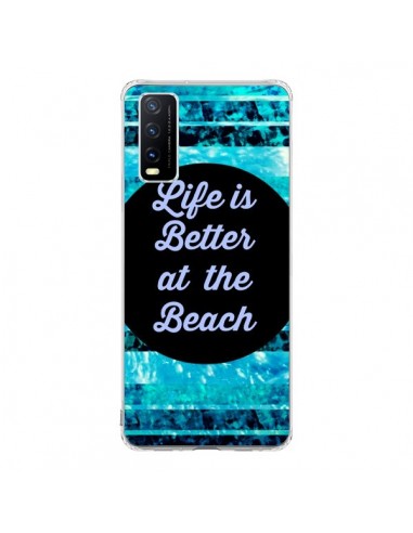 Coque Vivo Y20S Life is Better at The Beach - Ebi Emporium