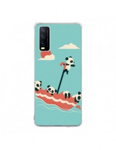 Coque Vivo Y20S Parapluie Flottant Panda - Jay Fleck