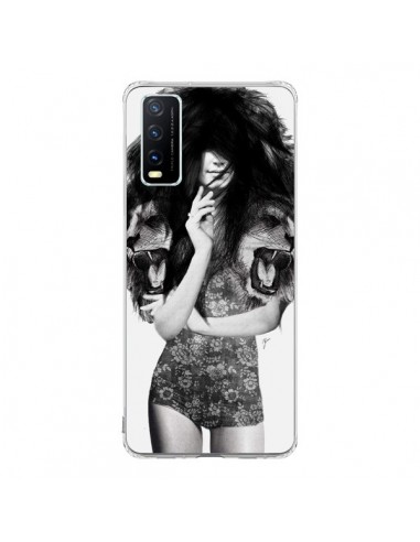 Coque Vivo Y20S Femme Lion - Jenny Liz Rome