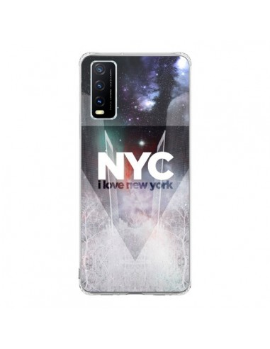 Coque Vivo Y20S I Love New York City Bleu - Javier Martinez