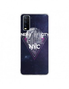 Coque Vivo Y20S New York City Triangle Rose - Javier...