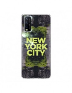 Coque Vivo Y20S New York City Vert - Javier Martinez