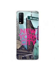 Coque Vivo Y20S New Yorck City NYC Transparente - Javier...