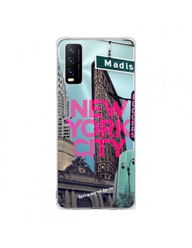 Coque Vivo Y20S New Yorck City NYC Transparente - Javier Martinez