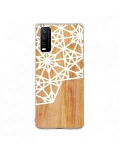 Coque Vivo Y20S Frozen Stars Etoile Bois Azteque Aztec...