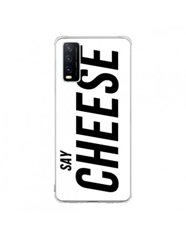 Coque Vivo Y20S Say Cheese Smile Blanc - Jonathan Perez