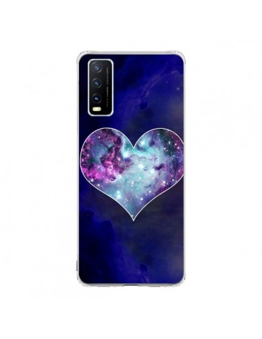 Coque Vivo Y20S Nebula Heart Coeur Galaxie - Jonathan Perez