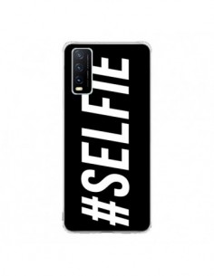 Coque Vivo Y20S Hashtag Selfie Noir Horizontal - Jonathan...
