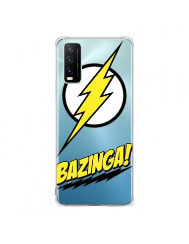 Coque Vivo Y20S Bazinga Sheldon The Big Bang Thoery Transparente - Jonathan Perez