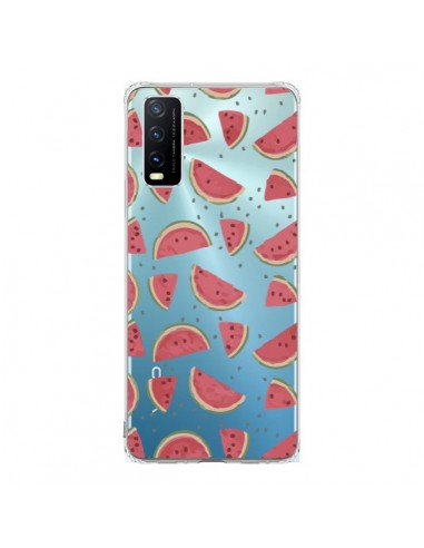 Coque Vivo Y20S Pasteques Watermelon Fruit Transparente - Dricia Do