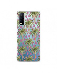 Coque Vivo Y20S Palmier Palmtree Transparente - Dricia Do