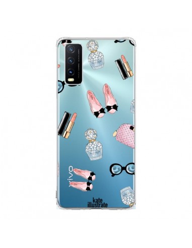 Coque Vivo Y20S Essential Beautiful Belle Essentiel Transparente - kateillustrate