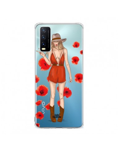 Coque Vivo Y20S Young Wild and Free Coachella Transparente - kateillustrate