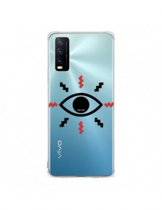 Coque Vivo Y20S Eye I See You Oeil Transparente -...