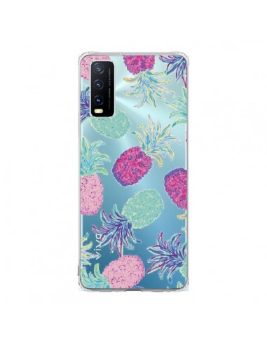 Coque Vivo Y20S Ananas Pineapple Fruit Ete Summer Transparente - Lisa Argyropoulos