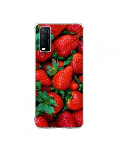 Coque Vivo Y20S Fraise Strawberry Fruit - Laetitia