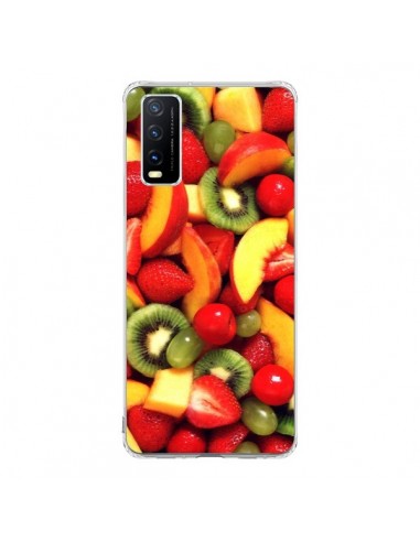 Coque Vivo Y20S Fruit Kiwi Fraise - Laetitia