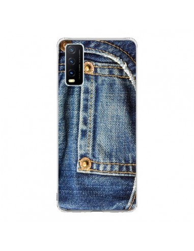 Coque Vivo Y20S Jean Bleu Vintage - Laetitia