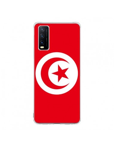 Coque Vivo Y20S Drapeau Tunisie Tunisien - Laetitia