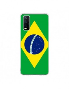 Coque Vivo Y20S Drapeau Brésil Brésilien - Laetitia