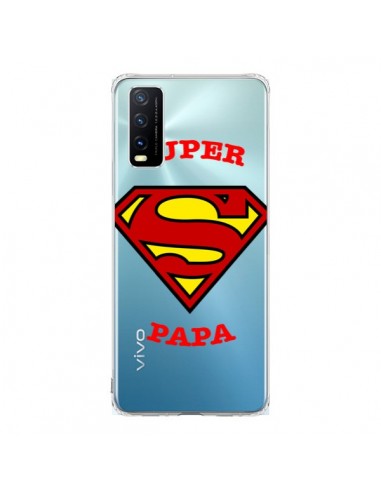 Coque Vivo Y20S Super Papa Transparente - Laetitia