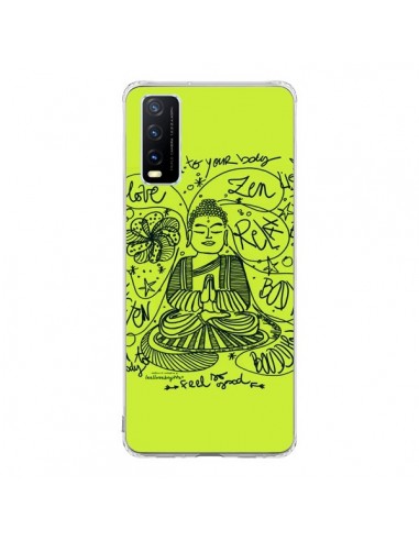 Coque Vivo Y20S Buddha Listen to your body Love Zen Relax - Leellouebrigitte