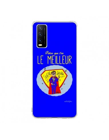 Coque Vivo Y20S Le meilleur Papa Fête des Pères - Leellouebrigitte